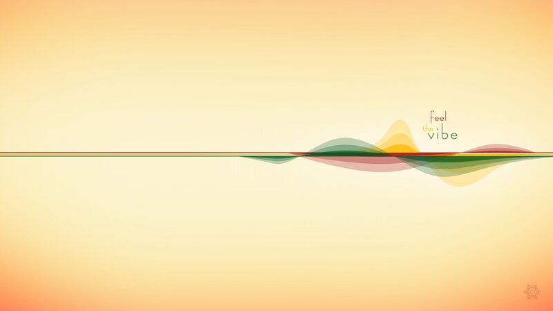 Abstract Wave Design — Yellow, Calm, Sunset, Minimalist