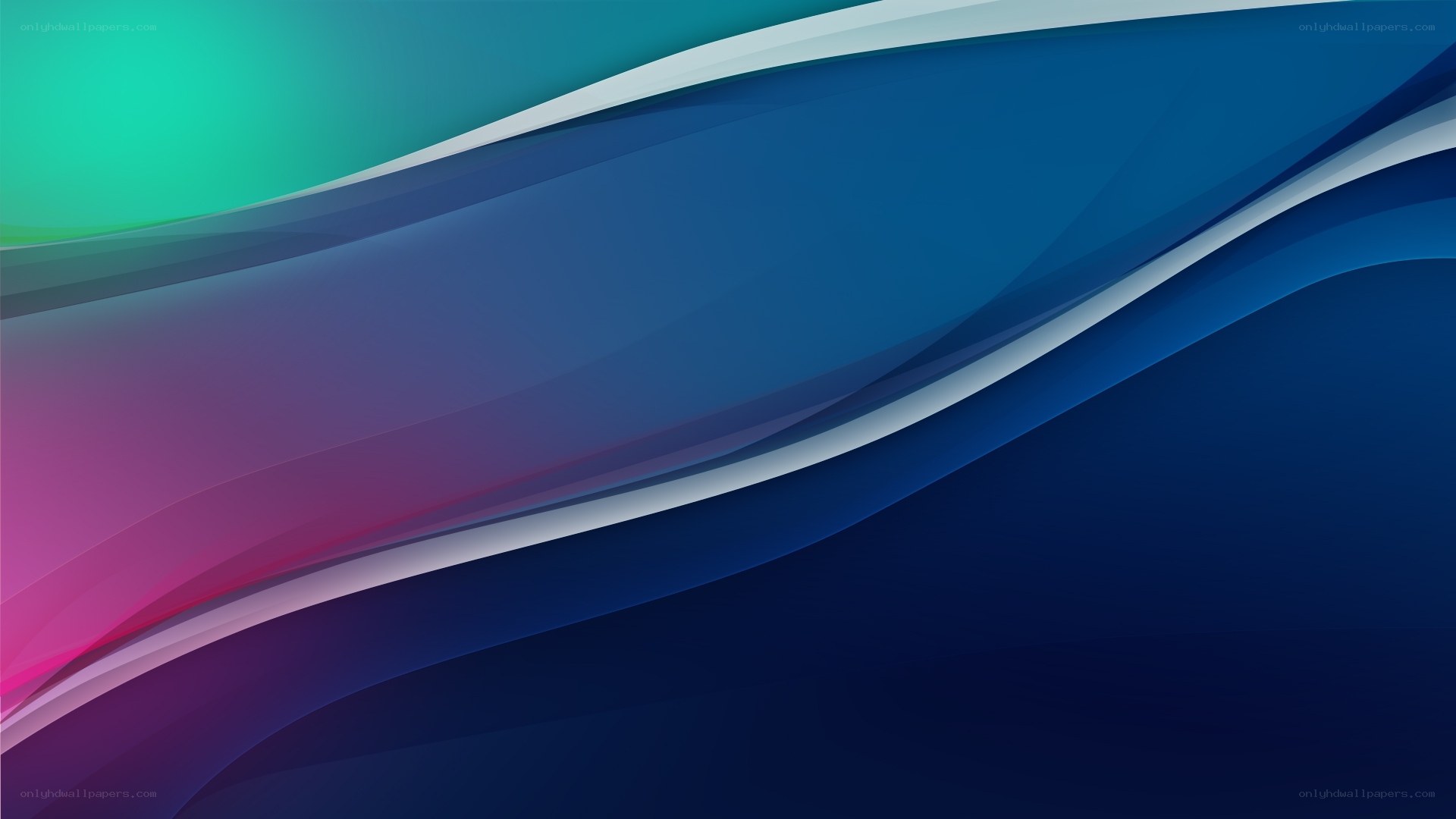 abstract wave gradient design