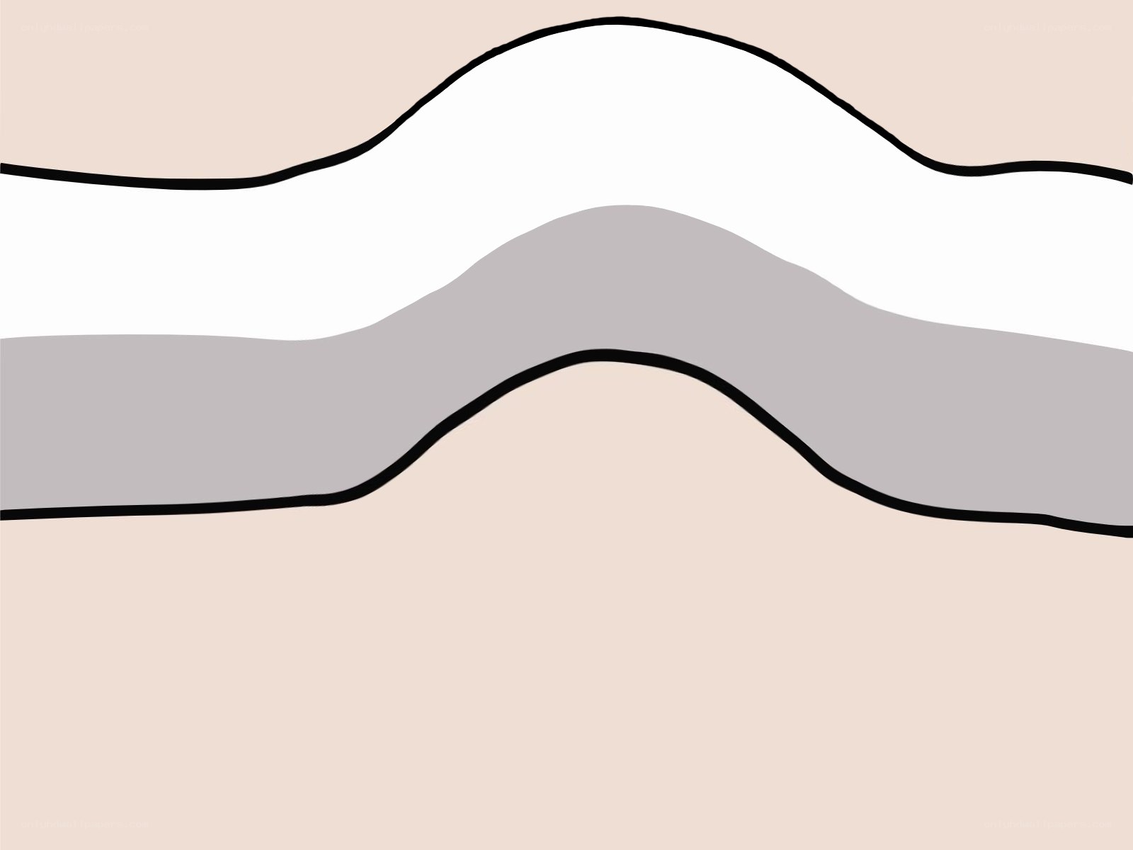 abstract wave layers