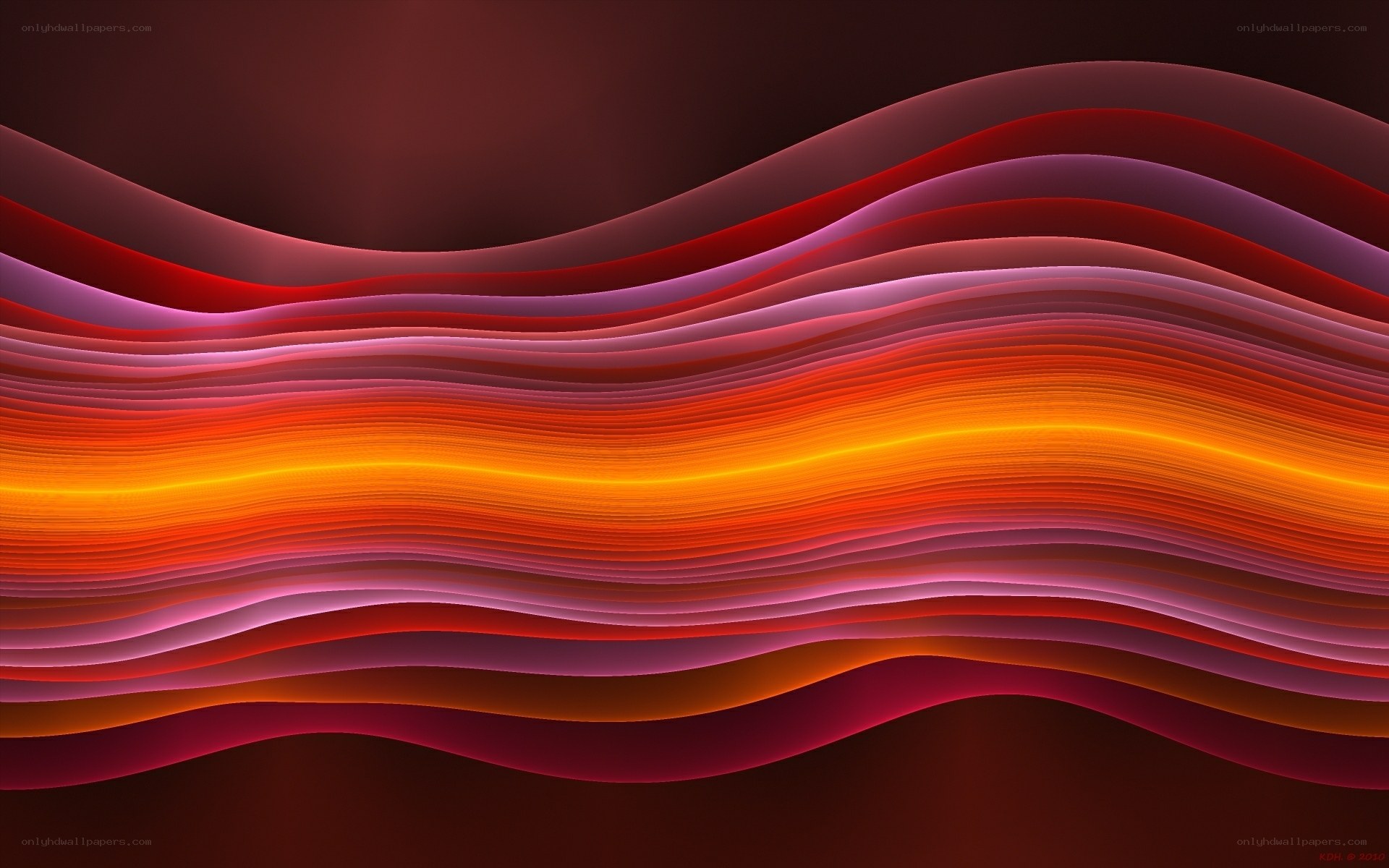 Abstract wave pattern