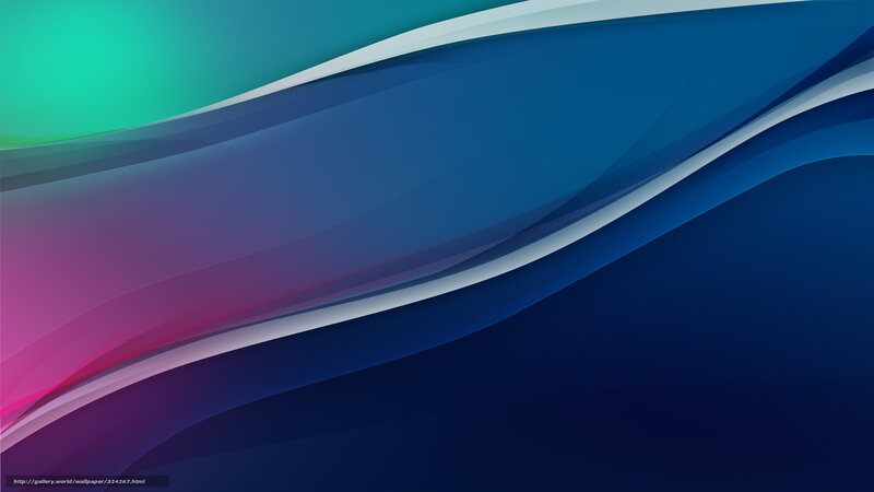 Abstract Wave Pattern — Blue, Calm, Waves