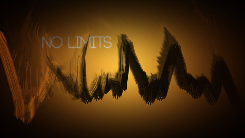 Abstract Wave Pattern — Brown, Dramatic