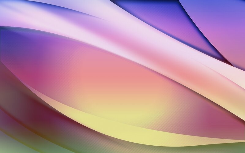 Abstract Wave Pattern — Purple, Calm