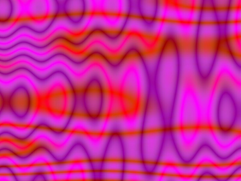 Abstract Wave Pattern — Purple, Hypnotic