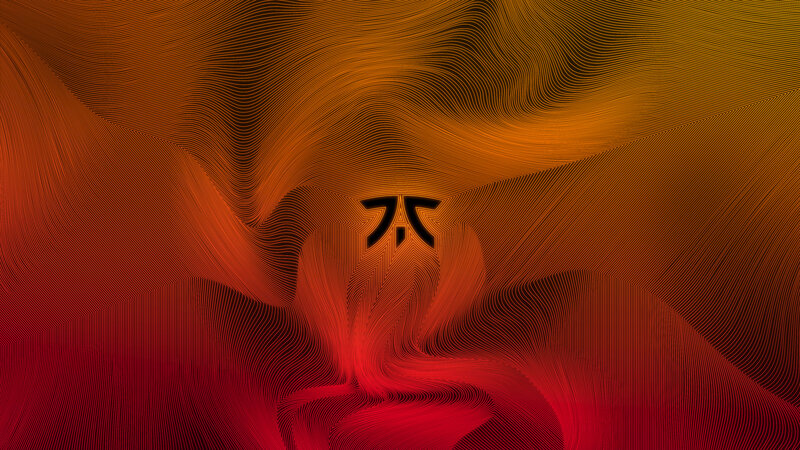 Abstract Wave Pattern — Red, Dramatic