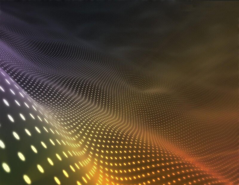 Abstract Wave Pattern — Yellow, Dynamic