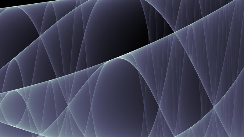 Abstract Wave Patterns — Purple, Calm