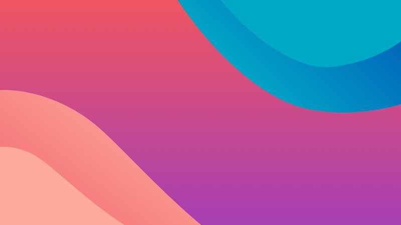 Abstract Wave Shapes — Pink, Calm