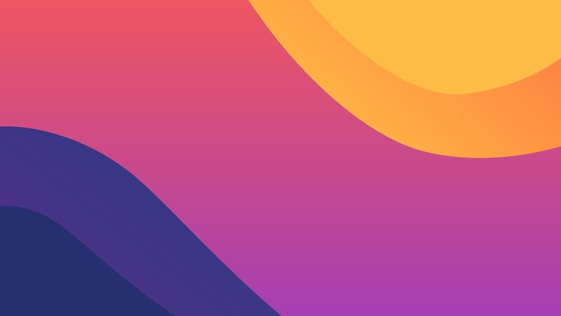 Abstract Wave Shapes — Pink, Calm, Waves