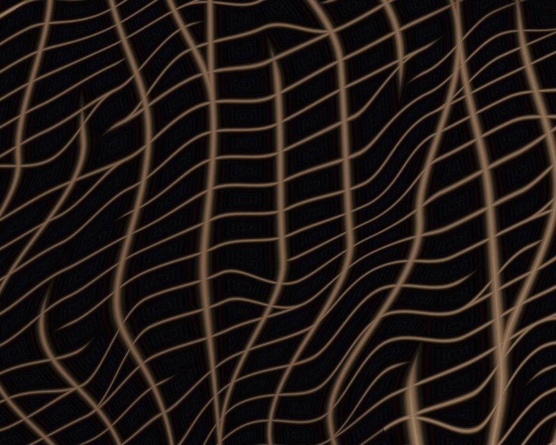 Abstract wavy grid pattern