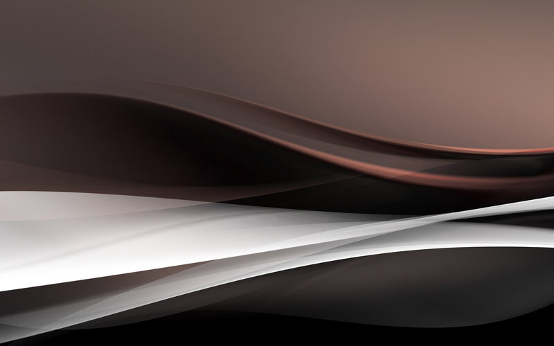Abstract Wavy Lines — Brown, Calm