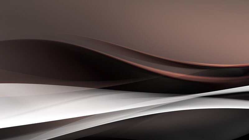Abstract Wavy Lines — Brown, Calm, White