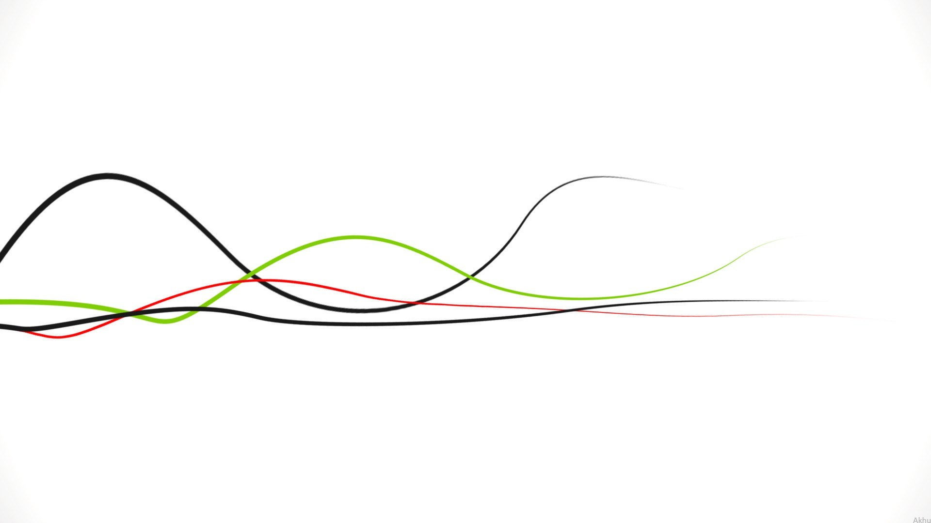 abstract wavy lines design