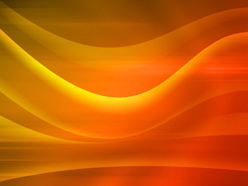 Abstract Wavy Lines — Orange, Dynamic, Waves