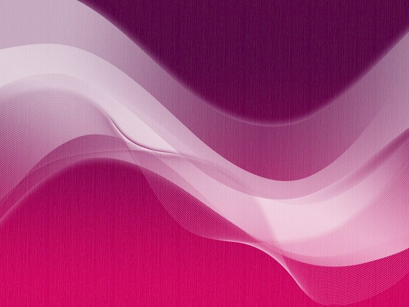 Abstract Wavy Lines — Pink