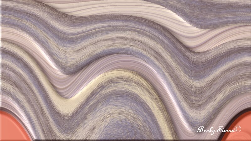 Abstract Wavy Lines — Purple, Calm