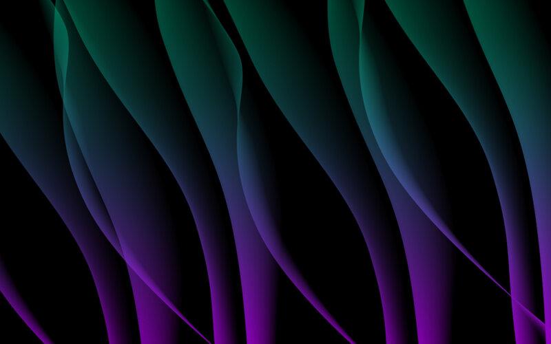 Abstract Wavy Lines — Purple, Dark