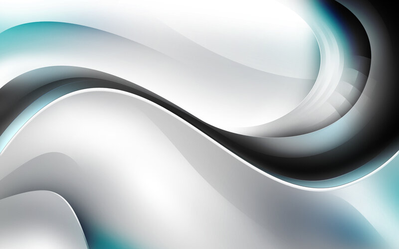 Abstract Wavy Lines — White, Calm, Curves