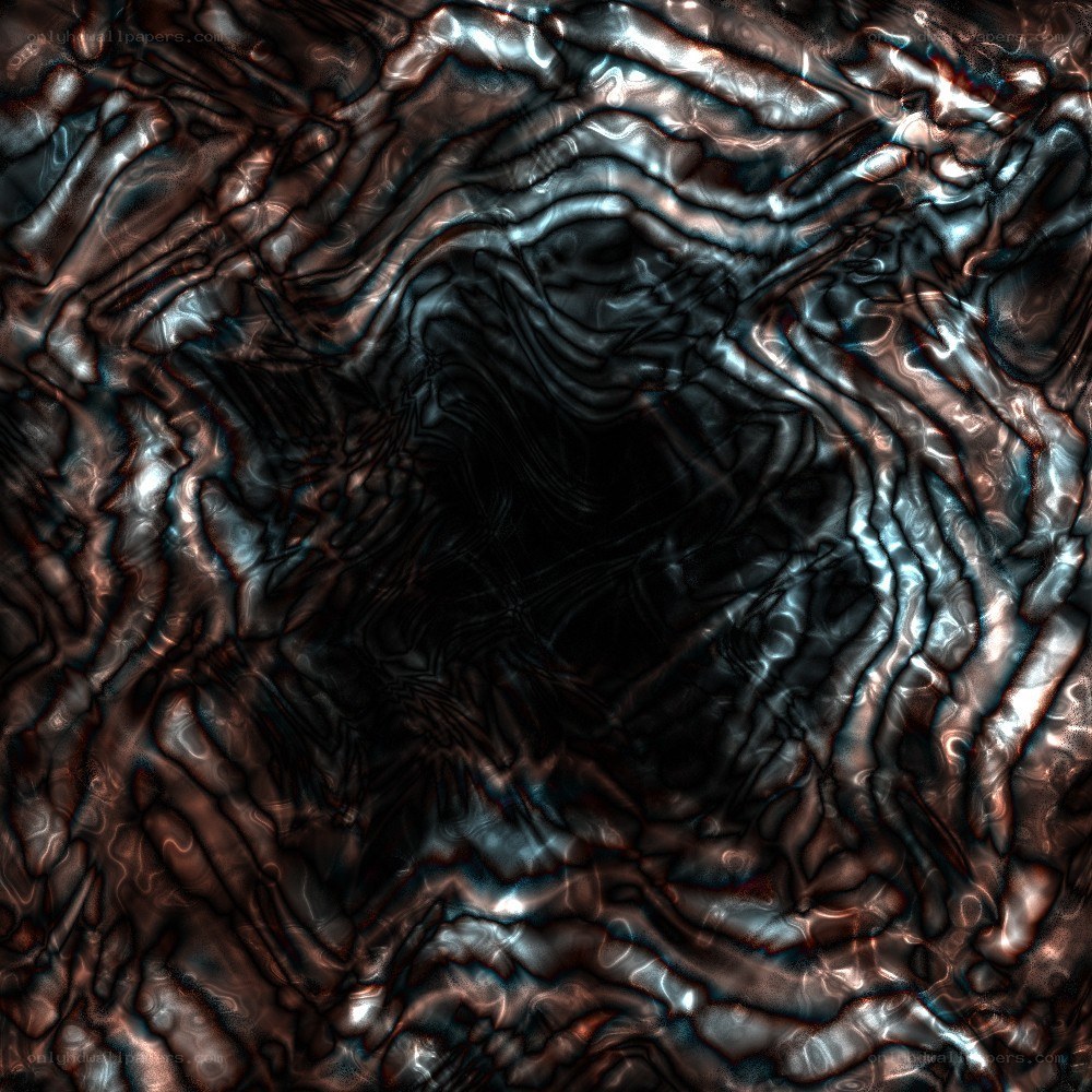 Abstract wavy metallic texture