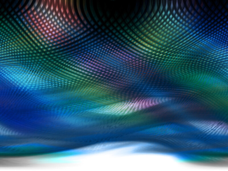 Abstract Wavy Pattern — Blue, Dynamic, Digital Art