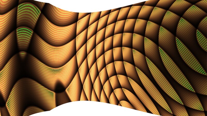 abstract wavy pattern with green accents