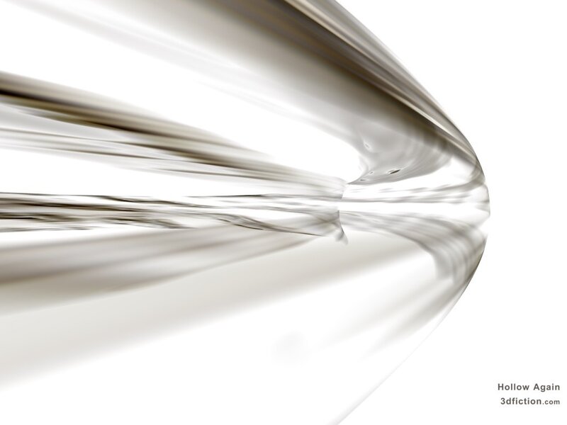 Abstract white and gray swirl