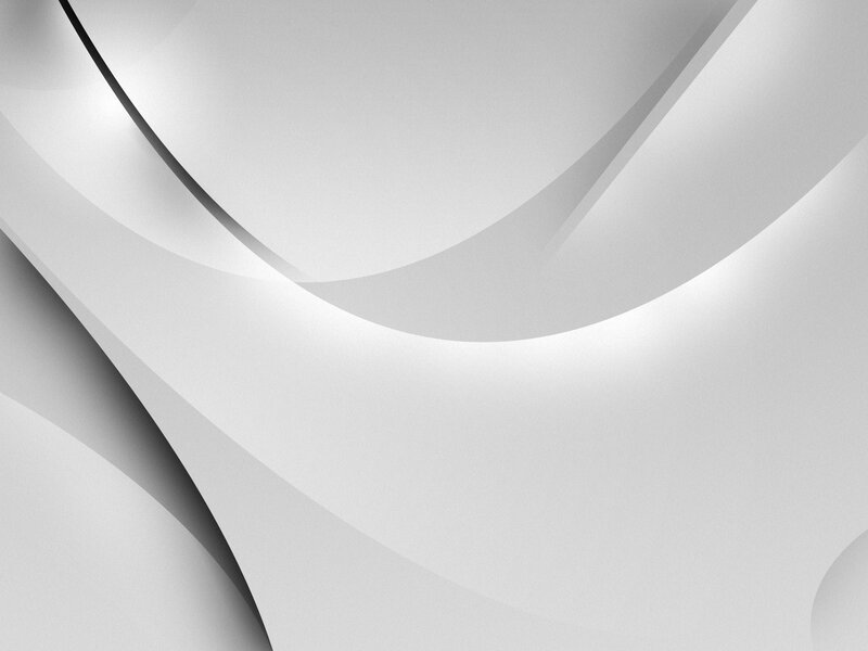 Abstract White Curves — Calm