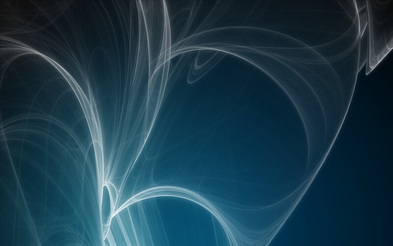Abstract white fractal patterns