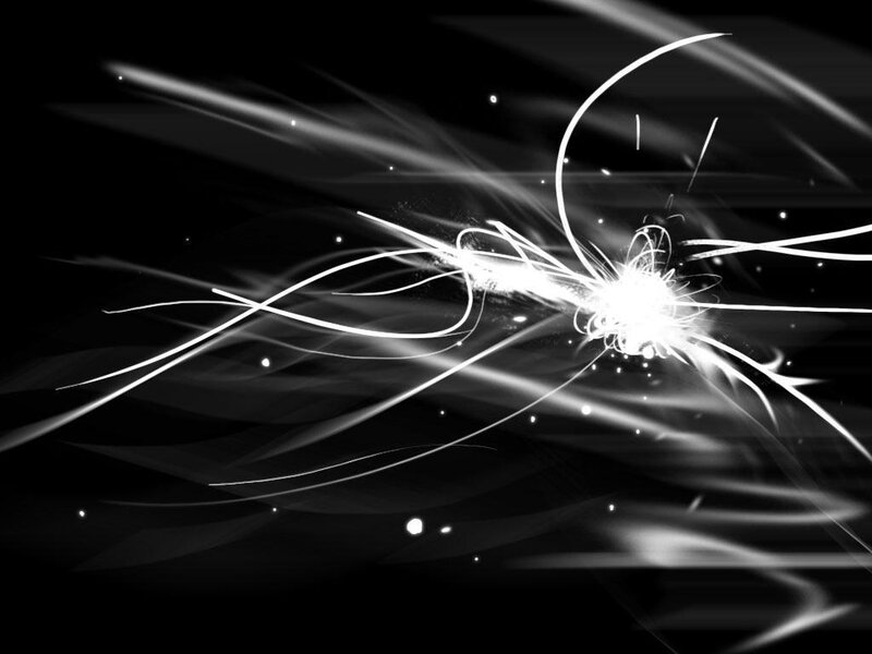 Abstract white light burst