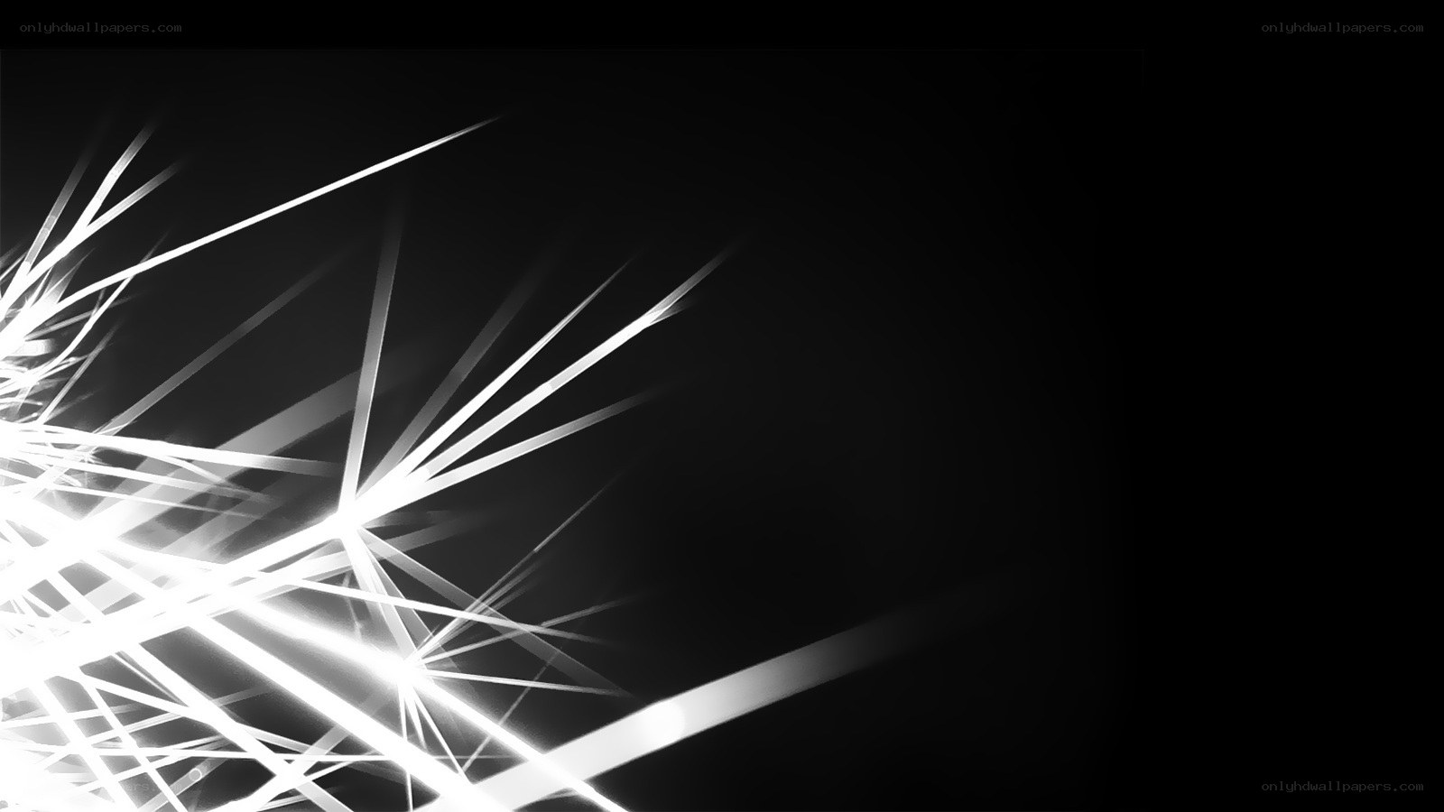 abstract white light streaks