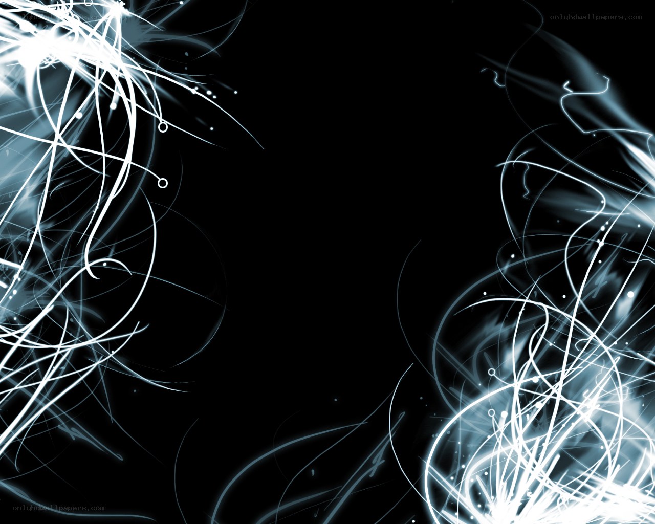 abstract white light swirls