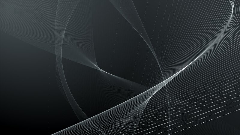 Abstract white line waves