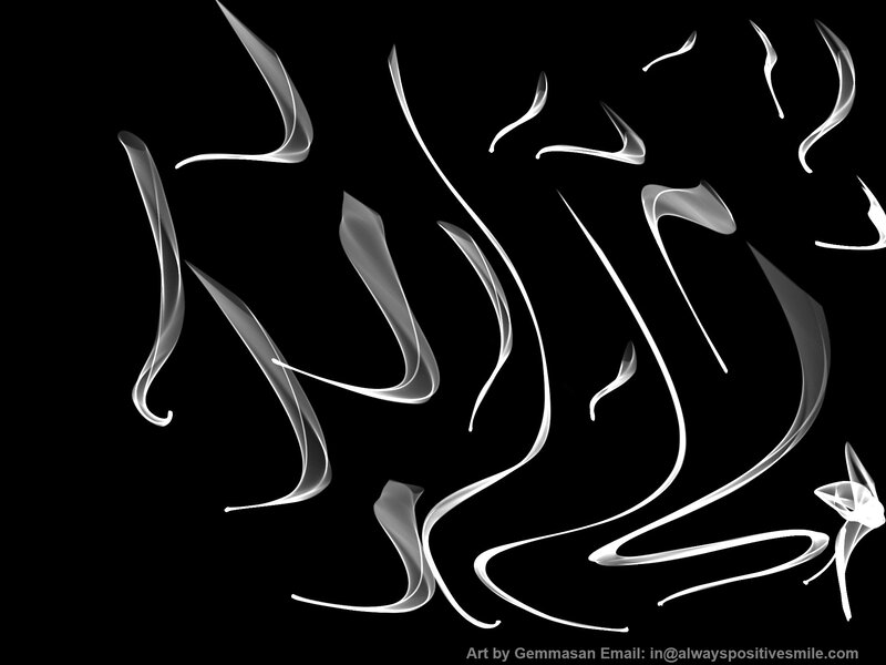 Abstract White Lines — Minimalist