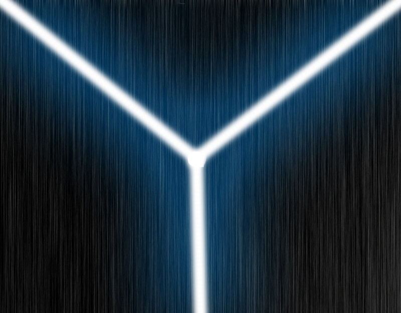 abstract white lines on blue