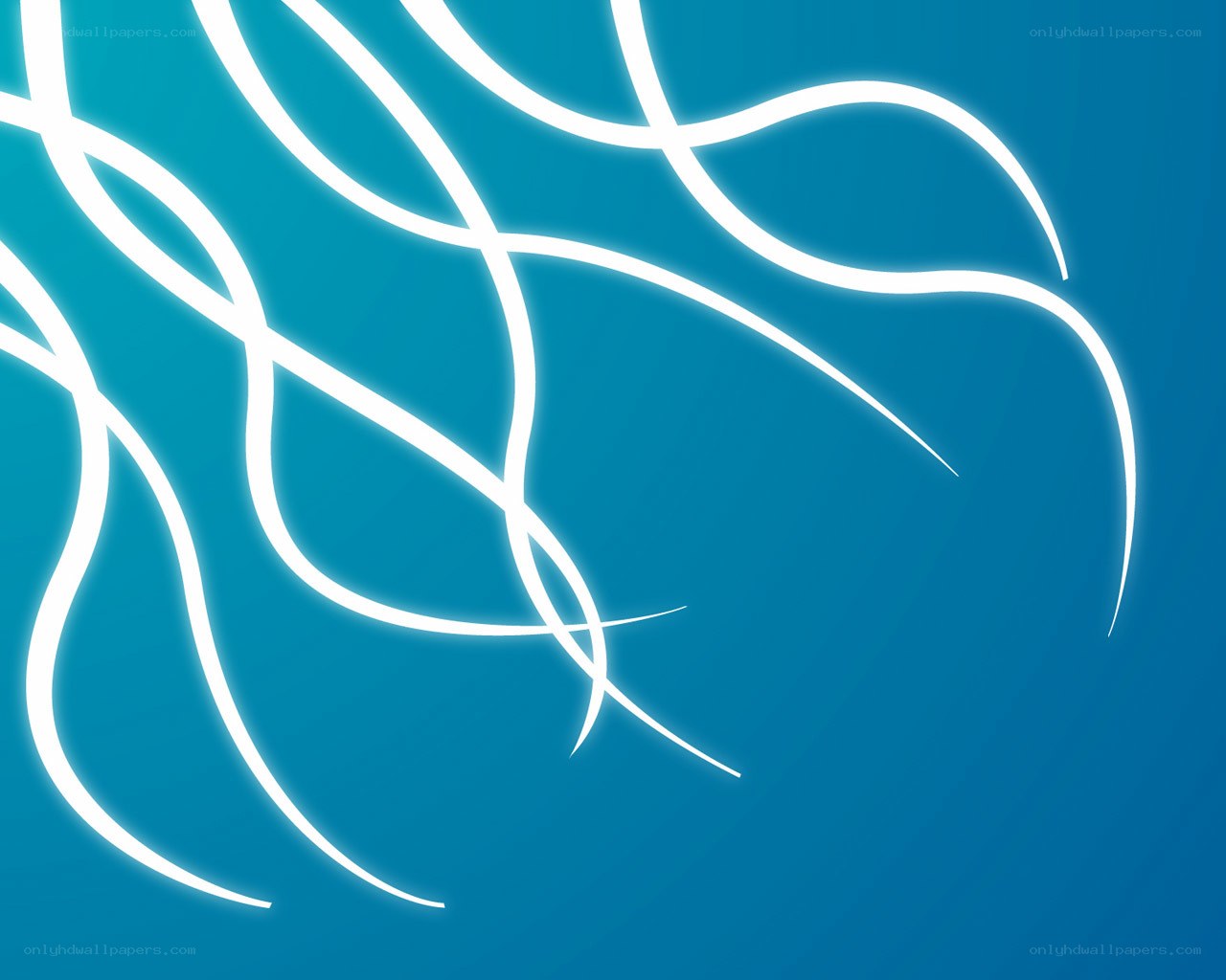 abstract white lines on blue