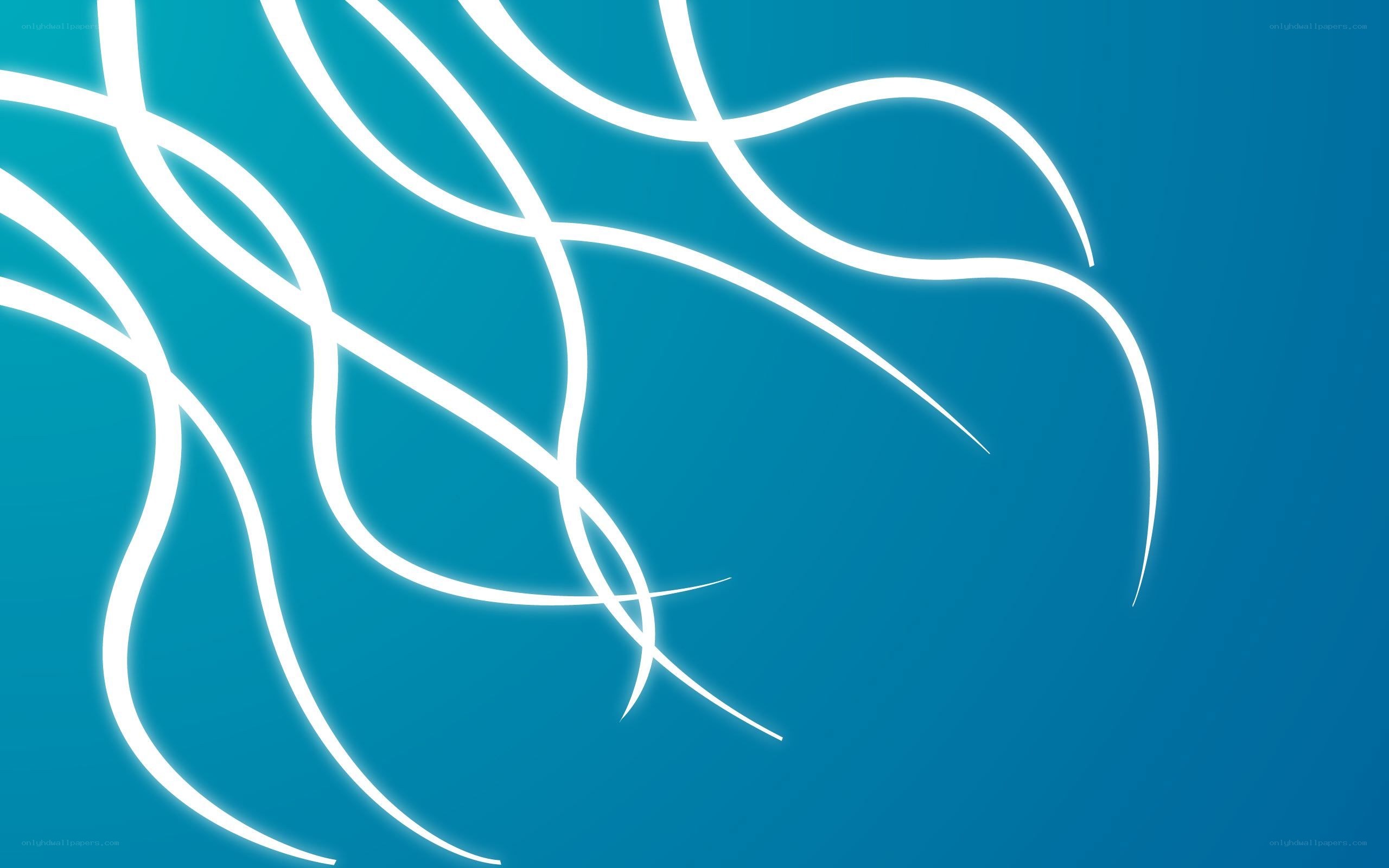 abstract white lines on blue