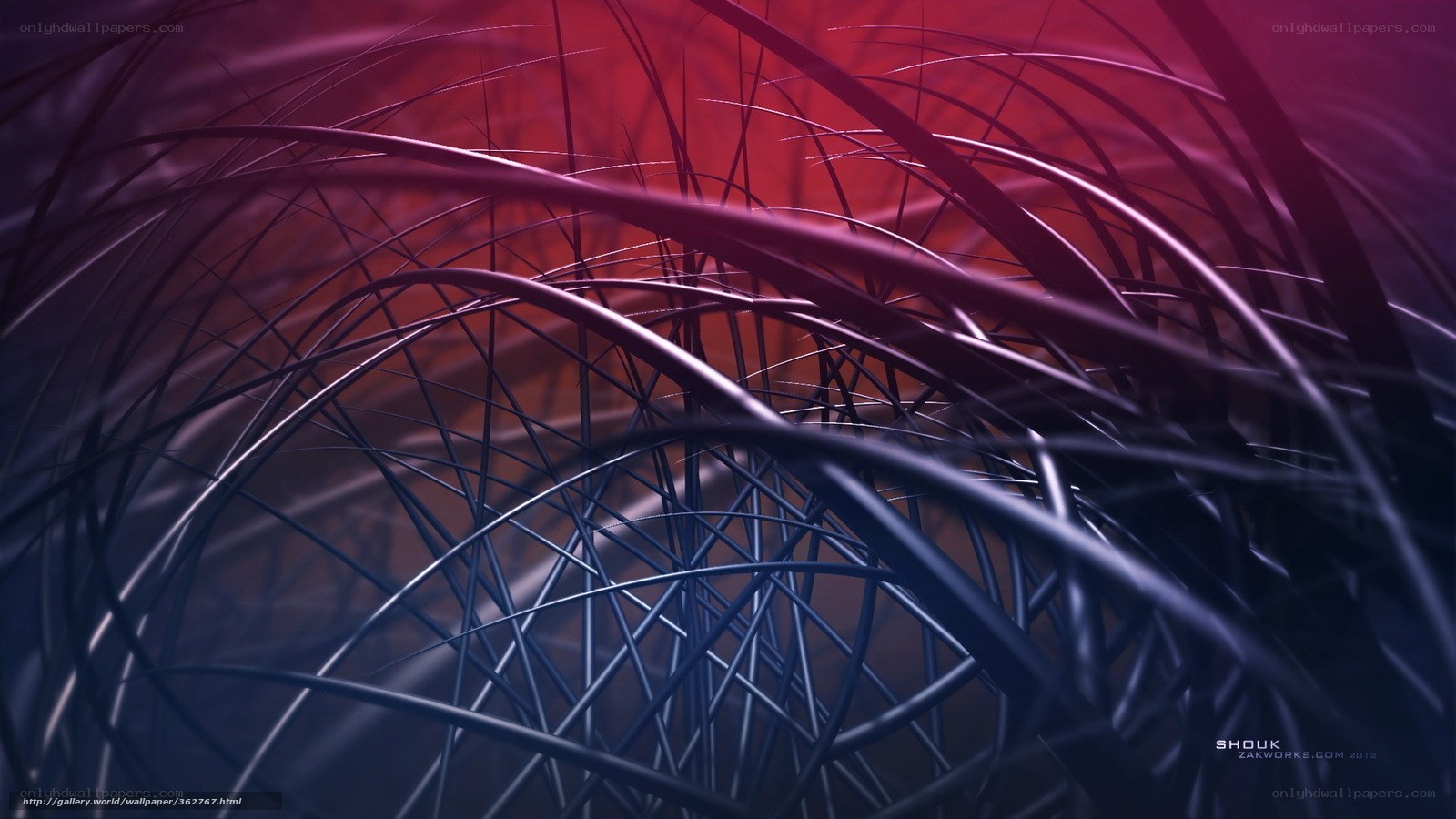 Abstract wire mesh pattern