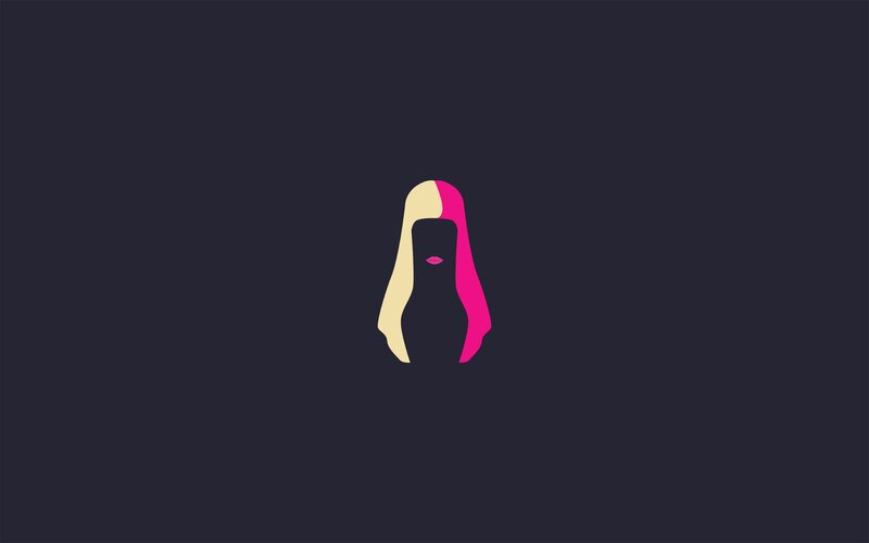 abstract woman silhouette