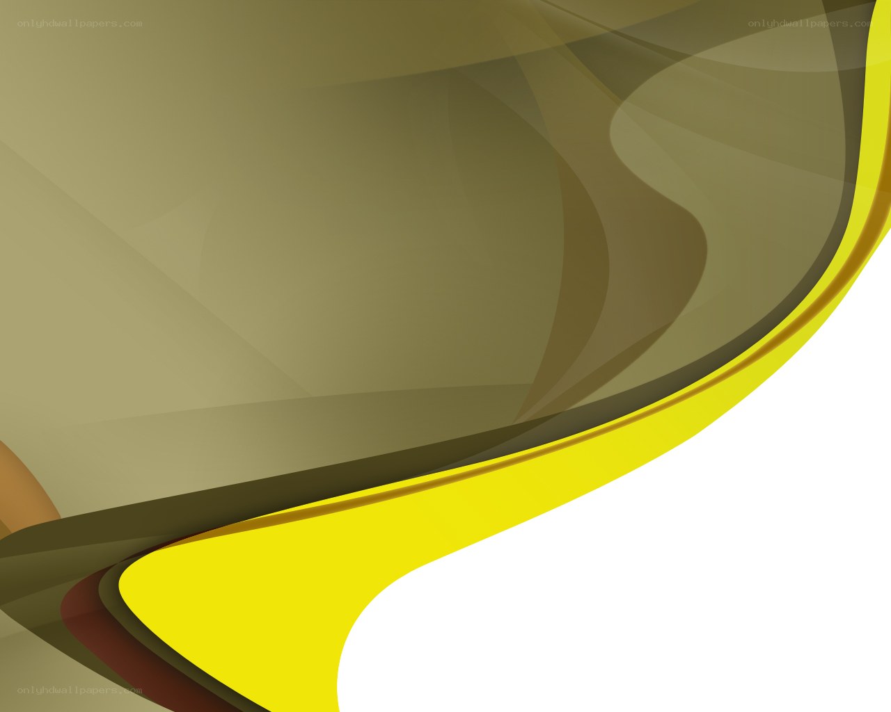 abstract yellow and brown design
