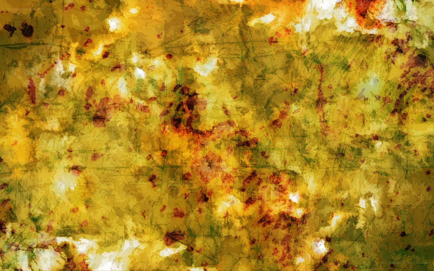 abstract yellow and green texture