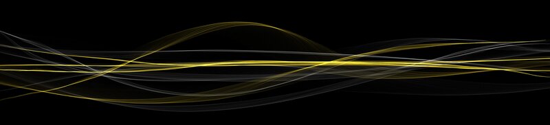 Abstract yellow and white light waves