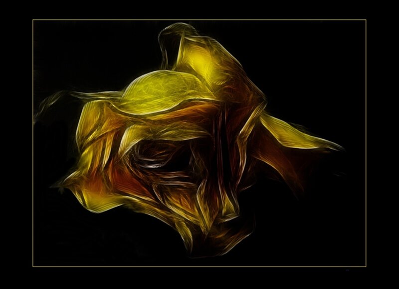 Abstract Yellow Form
