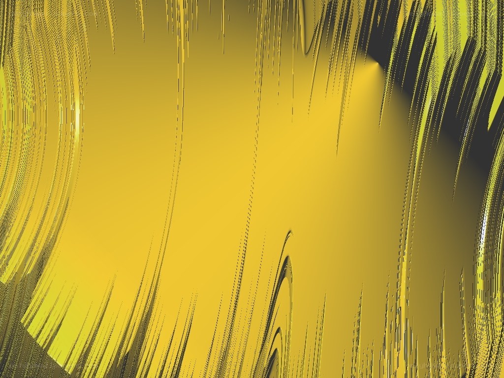 Abstract yellow fractal pattern