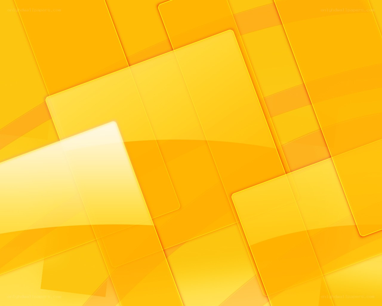 abstract yellow glass panels