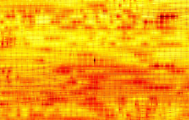 abstract yellow pattern