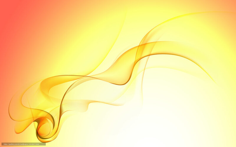 Abstract Yellow Swirls — Calm, Gradient