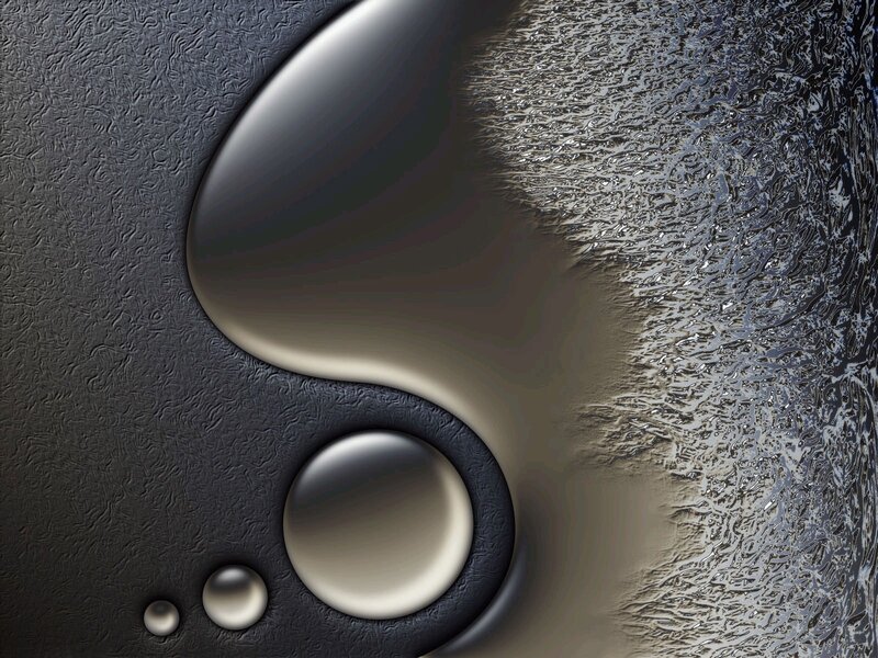 Abstract Yin-Yang Design