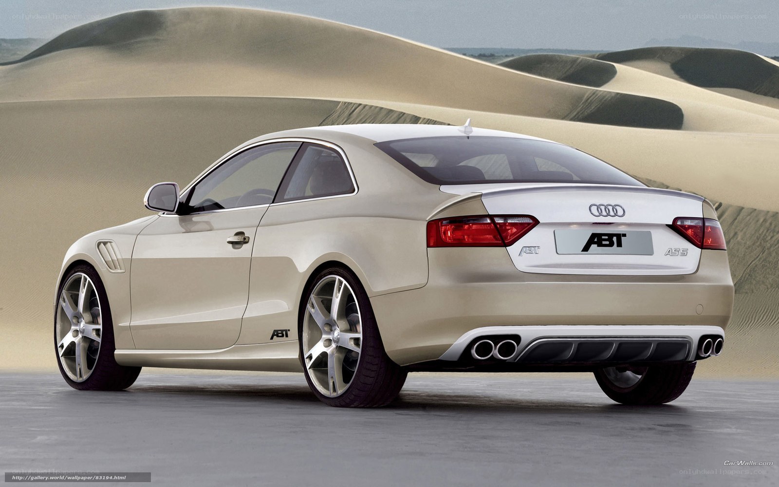 ABT Audi A5 in desert