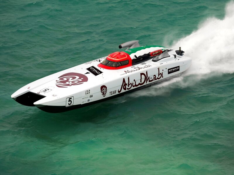 Abu Dhabi Racing Boat