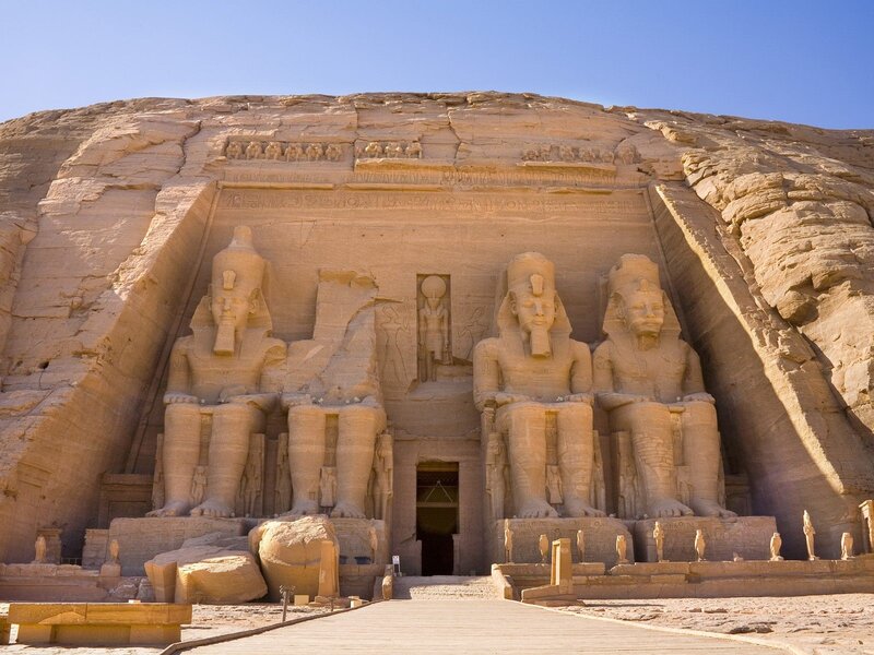 Abu Simbel Temple — Beige, Serene